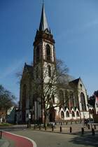 Darmstadt, kath. St. Elisabeth Kirche, erbaut bis 1905 (10.04.2009)