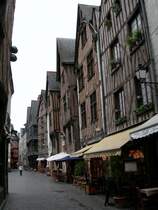 Ein Bummel durch die mittelalterlichen
Gassen von Tours.