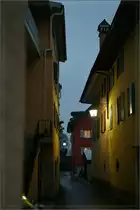 Blonay im D�mmerlicht des 30. Jan. 2012