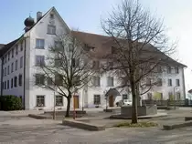 H�ttwilen, Kloster Kalchrain, Ehem. Zisterzienserinnenkloster, erbaut von 1703 bis 1723 durch Johann Mosbrugger, seit 1848 Arbeitserziehungsanstalt (22.03.2011)