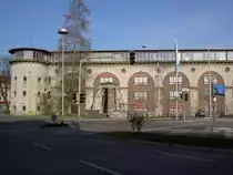 Ulm, Untere Donaubastion, erbaut ab 1845 als Teil der Bundesfestung Ulm 
(04.02.2012)