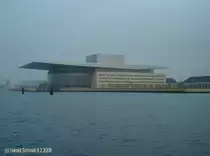 Kopenhagen am 8.2.2008: Neues Opernhaus, dieses Geb�ude hat mich voll begeistert.
