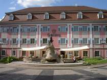 Donaueschingen, Frstlich Frstenbergische Sammlungen im Karlsbau, erbaut 1869 
(12.05.2008)