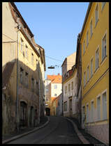 Baderstrae in Zittau am 3.3.2012.