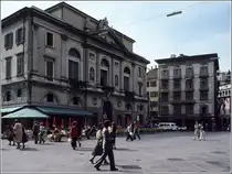 Lugano, Rathaus. Scan eines Dias vom Sommer 1979.