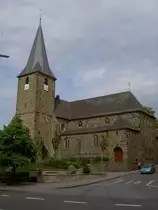 Lembeck, St. Laurentius Kirche, erbaut im 15. Jahrhundert, Kreis Recklinghausen 
(29.05.2011)