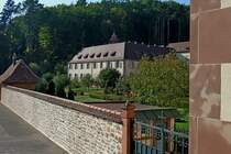 Nonnenkloster St.Marx, Blick in den Klostergarten, Sept.2011