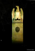 Ltzen - OT-Grogrschen - Scharnhorstdenkmal bei Nacht (Schlacht bei Grogrschen, 02.05.1813)