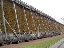 Bad Drrenberg, Europas lngstes Gradierwerk, 636 Meter lang (15.03.2012)