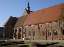 J�terborg, Franziskaner M�nchskloster, erbaut ab 1484, seit 1985 Bibliothek 
(16.03.2012)