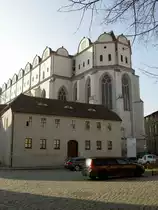 Halle, Dom, erbaut von 1271 bis 1330 (15.03.2012)