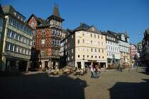 Marburg, Fachwerkhuser am Marktplatz (13.04.2009)