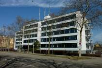 Freiburg im Breisgau, die Veterinruntersuchungsanstalt im Westen der Stadt, Mrz 2012