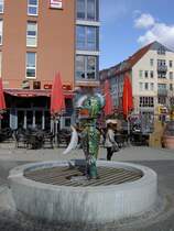 Frankfurt Oder, Brunnenplatz (01.04.2012)