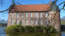 Herten im Ruhrgebiet: Schloss mit Urspr�ngen aus dem 14. Jahrhundert (M�rz 2012)