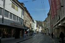 Freiburg im Breisgau, Blick in die Salzstrae, Mrz 2012