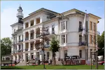 Im Seeschloss in Heringsdorf k�nnen heutzutage Ferienwohnungen gemietet werden. 23.08.2005