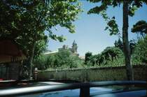 Valdemossa - Kirche, Blick von Nordwesten (Sommer 1999)
