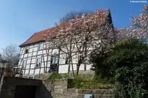 Essen-Kettwig - eines der vielen Fachwerkh�user in der Altstadt (April 2012)