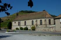 Gebweiler (Guebwiller), die Kirche Notre-Dame-du-Saering am Ortseingang, Sept.2011