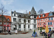 Idstein (Hessen-Nassau) Marktplatz 11.04.2012