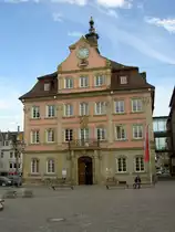 Schw�bisch Gm�nd, Neues Rathaus von 1760, Ostalbkreis (26.04.2012)