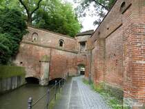 Mauerdurchlass  Luginsland  in der Stadtmauer von Memmingen in Bayerm (August 2010)
