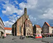 N�rnberg - katholische Pfarrkirche  Unsere Liebe Frau  am Hauptmarkt - 23.04.2012