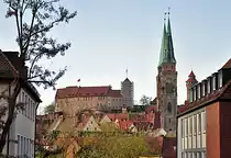N�rnberg - Burg und die St. Sebald Kirche - 23.04.2012