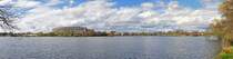 Panoramaaufnahme des ehemaligen Reichparteitagsgelnde am Dutzendteich in Nrnberg - 23.04.2012