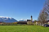 Feldkirchen in Obb. mit Blick auf den Wartberg im Salzburger Land - 25.04.2012
