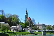 Salburg - Salzach und Pfarrkirche M�lln - 25.04.2012