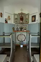 Vogesenkapelle bei St.M�rgen, aus Dankbarkeit f�r die gesunde R�ckkehr aus dem I.Weltkrieg baute ein Soldat aus dem Schwarzwald diese Kapelle, Mai 2012