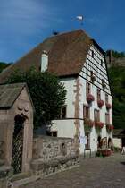 Kaysersberg, das Badhaus von 1600, Aug.2011