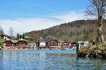 Schiffanlegestelle in Knigssee - 26.04.2012
