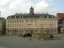 Eisenach, Stadtschloss, erbaut von 1742 bis 1752 am Markt, heute Th�ringer Museum (14.06.2012)