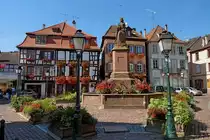 Rappoltsweiler, am Place de la Sinne, Sept.2011