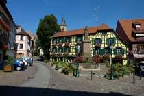 Rappoltsweiler, am Place de la Sinne, Sept.2011