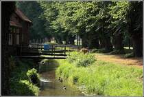 Kleinstadtidylle in Boizenburg. Aufnahmedatum: 05.08.2006