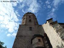 Turm der Jakobikirche am Marktplatz (Sangerhausen, Landkreis Mansfeld-Sdharz, Sachsen-Anhalt - Juni 2012)