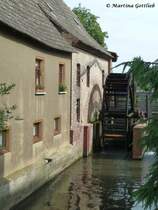 Alte Wassermhle in der Mhlenstrae im Ortsteil Oberrblingen (Sangerhausen, Landkreis Mansfeld-Sdharz, Sachsen-Anhalt - Juni 2012)
