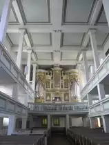 Gotha, Augustinerkirche, Schmid-B�hm Orgel mit fr�hbarocken Prospekt (12.06.2012)