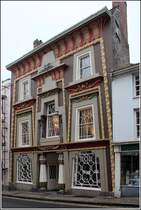 Pnezance. Das gyptische Haus in der Chapel Street wurde 1835 erbaut. 02.06.2012