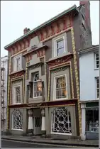 Pnezance. Das �gyptische Haus in der Chapel Street wurde 1835 erbaut. 02.06.2012