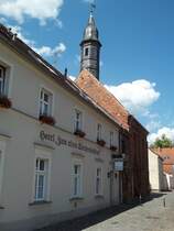 Neuruppin, Hospitalkirche St. Lazarus, von der Siechenstrae aus (22.06.2012)