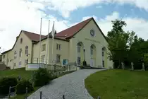 Ballenstedt, das Schlo�theater von 1788, war mal eine bedeutende Spielst�tte, Liszt und Lorzing waren hier zu Gast, Mai 2012