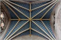 Exeter. Deckengewlbe einer Kapelle der St. Peter's Cathedral. 03.06.2012