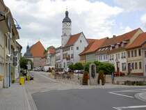 Weiensee, Rathaus und Marktplatz, Kreis Smmerda (12.06.2012)