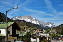 Berchtesgaden mit Berchtesgadener Hochthron im Hintergrund - 26.04.2012