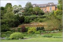 Bremen-Vegesack. Der Stadtgarten zieht sich am Weserufer entlang und ist die grne Lunge des Stadtteils. 12.05.2012